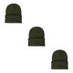thumbnail image 3 of Gorro Qarigey Beanie Hat Ajustable Otoño Color caramelo Manga Casual, 3 of 6