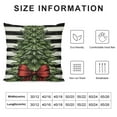 thumbnail image 5 of Christmas Pillow Covers Christmas Farmhouse Throw Pillow Case Tree Truck Gift Box Cushion Case for Home Couch Sofa Bed Outdoor Decoration, 5 of 5