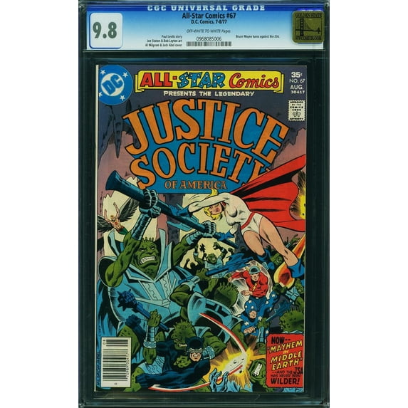 All-Star Comics #67 - CGC 9.8 Comic Book