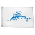 thumbnail image 1 of Taylor Made  Sailfish Marine Flag - White with Blue - 12in. x 18in., 1 of 1