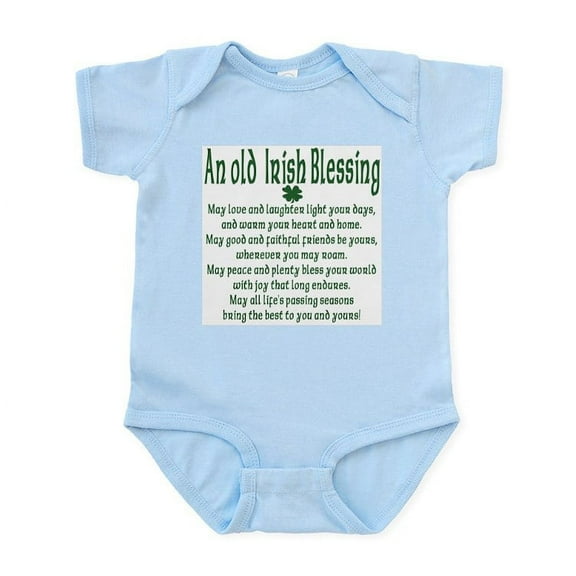CafePress - Old Irish Blessing Infant Bodysuit - Baby Light Bodysuit, Size Newborn - 24 Months