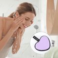 thumbnail image 5 of Unique Bargains 1 Pc Heart-shaped Facial Sponges 3.94"x3.15" Light Purple, 5 of 6
