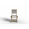 thumbnail image 3 of Lucas Teak Outdoor Folding Chair in Taupe, 3 of 5