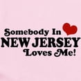 thumbnail image 2 of CafePress - Somebody In New Jersey Loves Me Infant Bodysuit - Baby Light Bodysuit, Size Newborn - 24 Months, 2 of 4