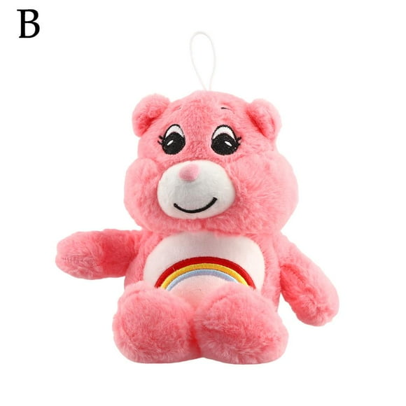 Rainbow Bears 8-inch Plush Toy, Soft Cuddly Bear, Encourages Care, Genuine Collection, PP Cotton Filling
