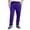 k30262-Purple2, variant on LIIPEE Men Casual Pants Solid Color Ankle Length Pants Male Loose Fit Sweatpants With Pockets Winter Comfortable Soft Breathable Daily Pants,Dark Blue,L