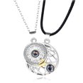 thumbnail image 1 of Collares De Pareja Magnéticos De Sol Y Luna 100 Idiomas I Love You Proyección Collar De Parejas Collar A Juego Para Regalo De Parejas Guardurnaity AP007132-01, 1 of 6