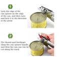 thumbnail image 4 of TIMIFIS Can Opener Portable Can Opener Stainless Steel Screw Opener Kitchen Opener Canning Knife Kitchen Gadgets, 4 of 6