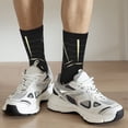 thumbnail image 6 of Fuzoiu Spiders On The Web Print Athletic Crew Socks for Men & Women,Casual Crew Socks,Above Ankle Crew Socks for Business, Casual, 6 of 6