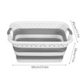 thumbnail image 3 of WIFKLSIIPG Collapsible Laundry Hamper Foldable Storage Purpose Organizer for Home Clothes Toys with Handles Durable and Space Saving, 3 of 6