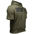 thumbnail image 3 of Boston Short Sleeve Hoodie - Army Green, 3 of 3