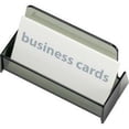 thumbnail image 6 of Officemate Business Card Holder, Holds Up to 50 Cards, Smoke (97833), 6 of 7