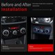 thumbnail image 5 of Cubierta de perilla de control de CA Afortunado Subaru Forester 2019+ Crosstrek azul, 5 of 5