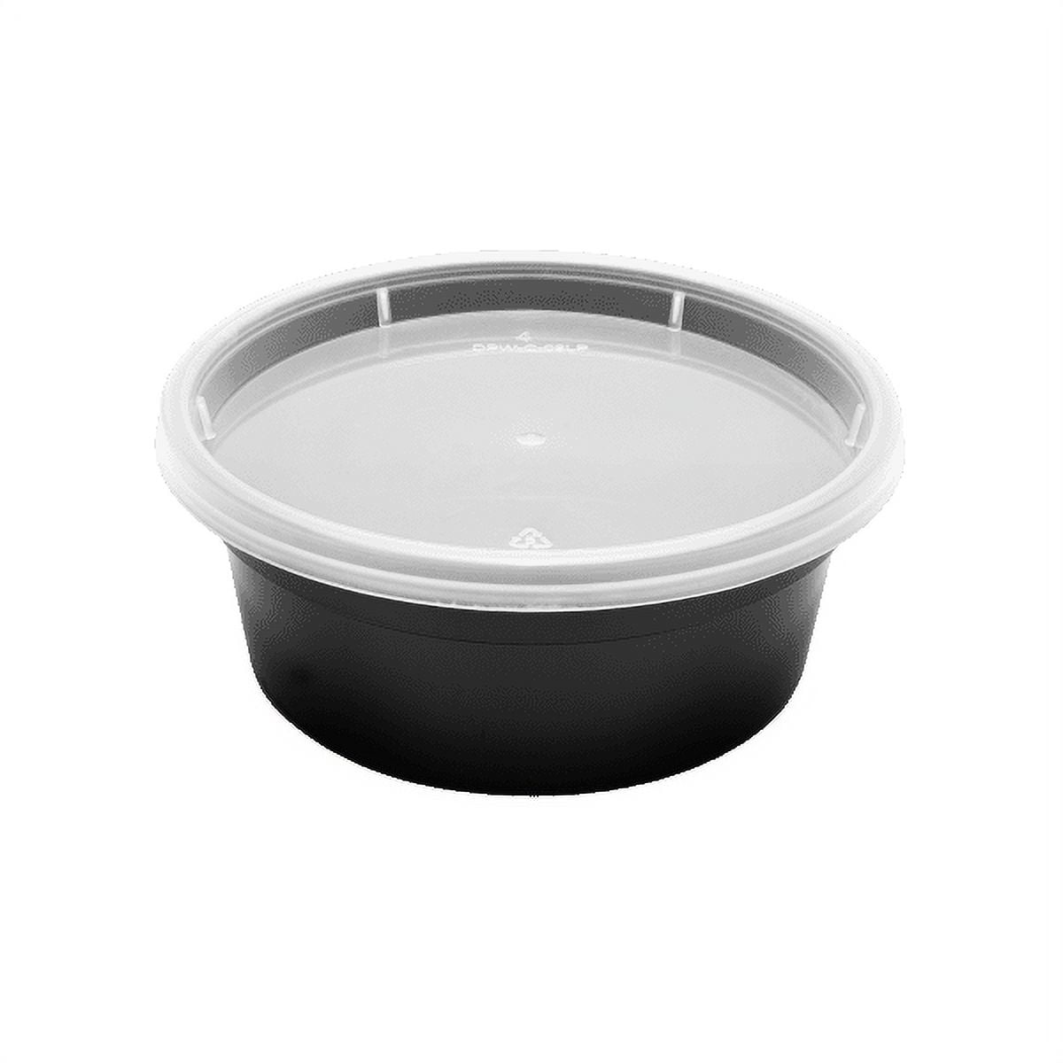 Plastic Deli Cup and Lid - 8 oz - 240 Qty – Bakers Authority