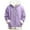 Purple, variant on GJSYRH Womens Oversized Hoodie Women's Fashion Hooded Sweatshirt Cozy Pullover Casual Loose Fit Long Sleeve Soft Winter Warm Top for Everyday Wear and