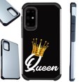thumbnail image 1 of WORLD ACC Fusion Phone Case Compatible with Samsung Galaxy Note 20 Ultra Hybrid TPU Phone Cover (Queen Crown), 1 of 1