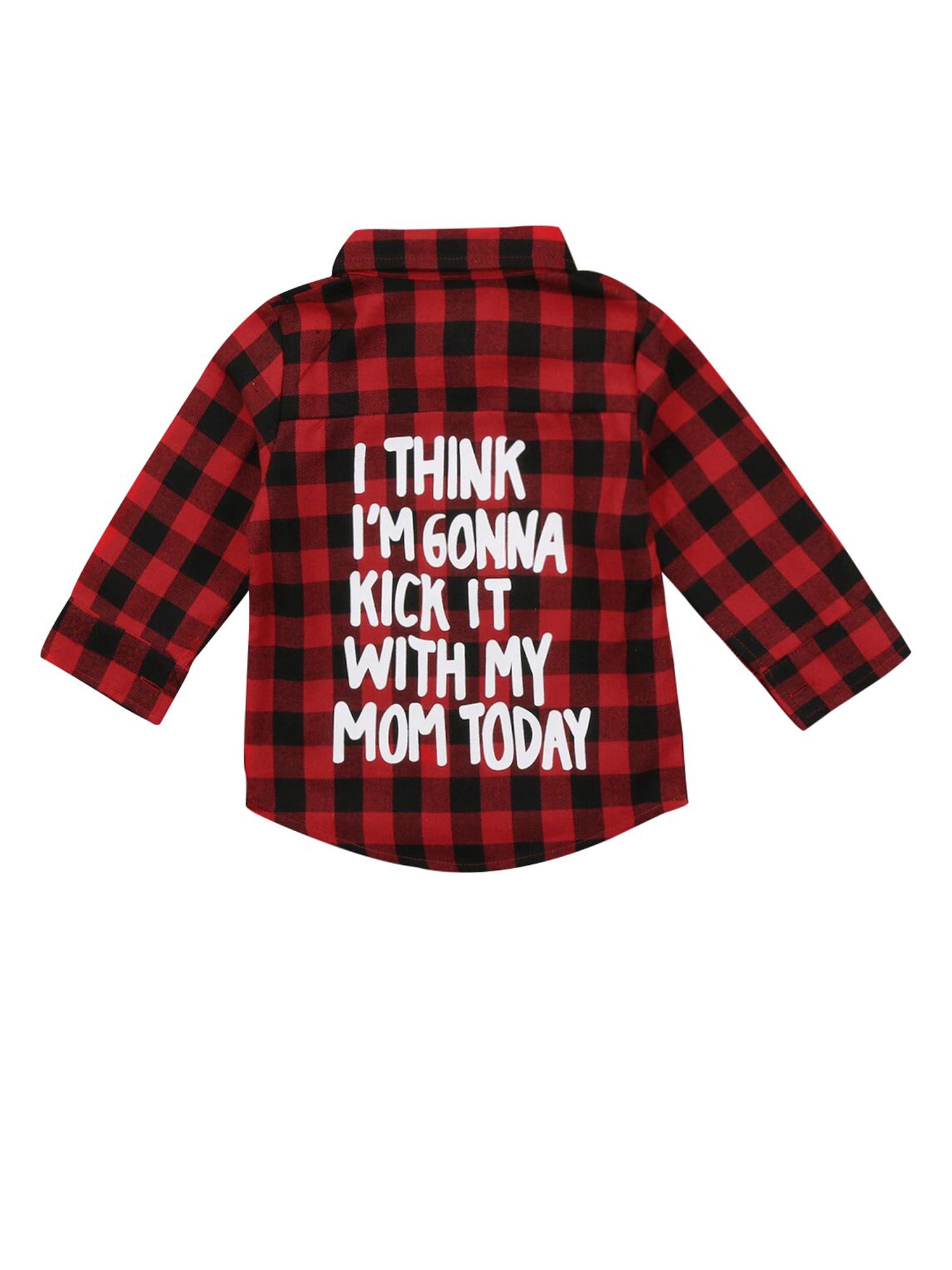 Little Boys Girls Baby Letters Print 