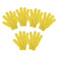 thumbnail image 4 of 6x Guantes de Limpieza de Baño Guantes Nylon para Ducha para Hombres y Mujeres Amarillo Zulema Guantes de limpieza de baño, 4 of 8