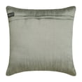 thumbnail image 3 of The HomeCentric Decorative Pillow Covers Gray 24"x24" (60x60 cm) Jacquard Mosaic Pattern, Beaded Hand Embroidery Cushion Covers For Sofa, Geometric Modern Style - Mosaic Mood Grey, 3 of 5