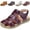 Brown, variant on Boy's Girl's Leather Closed Toe Outdoor Sport Sandals (Toddler/Little Kid/Big Kid)