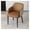 Brown, variant on Mid Century Modern Dining Chairs Faux Leather Dining Room Chairs Upholstered Kitchen Chairs with Arms and Metal Legs,Dinner Chairs Accent Side Chairs