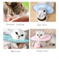 thumbnail image 4 of Coloody Waterproof Cat Cone After Surgery Adjustable Elizabeth Collar Cat For Wound Healing Anti-Bite Lick Wound, 4 of 6