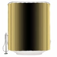 thumbnail image 2 of Yellow Black Ombre Waterproof Fabric Shower Curtain, Modern Gradient Abstract Art Shower Curtain for Bathroom Curtains Bathtubs Hotel Washable Shower Curtains with 12 Hooks Small 36x72in, 2 of 6