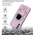 thumbnail image 6 of Compatible with Samsung Galaxy A14 5G Case Silicone TPU Plating, Samsung A14 5G Case Cute Astronaut Pattern Galaxy A14 5G Phone Case with Stand for Women Girls (Purple), 6 of 14
