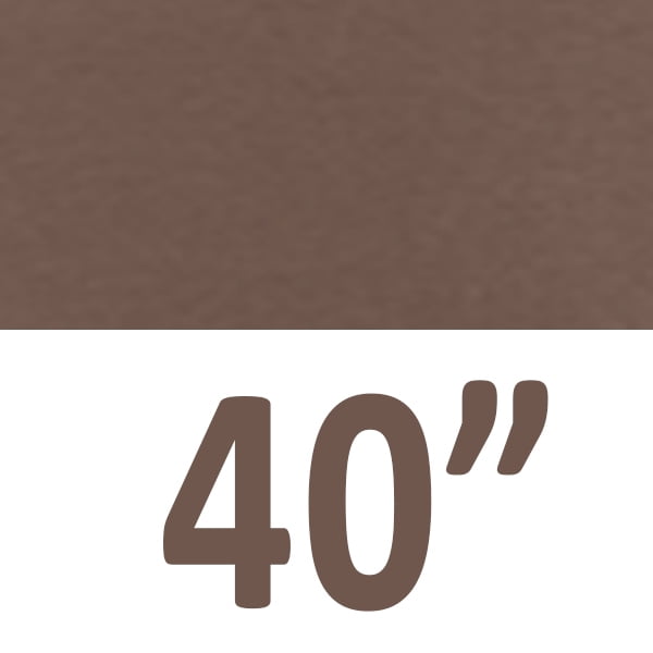 40in - Brown