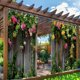 thumbnail image 4 of Cortinas Impermeables para Exteriores (2 Piezas), Diseño Floral Verde, 1,8 X 1,8 M, Paneles de Tela | Cortinas para Patio, Balcón, Ventana, Resistentes a La Intemperie y con Protección Uv, 4 of 6