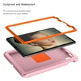 thumbnail image 3 of Dteck for iPad Pro 11 2022/2021/2020/2018, iPad Air 4th 5th 10.9 Case, EVA Shockproof Rotate Handle Folding Stand Heavy Duty Protective Cute Cover for Boys Girls, Pink, 3 of 6