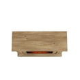 thumbnail image 4 of FESTIVO Cozy 32" Freestanding Electric Fireplace - Tuscan Walnut, 4 of 8