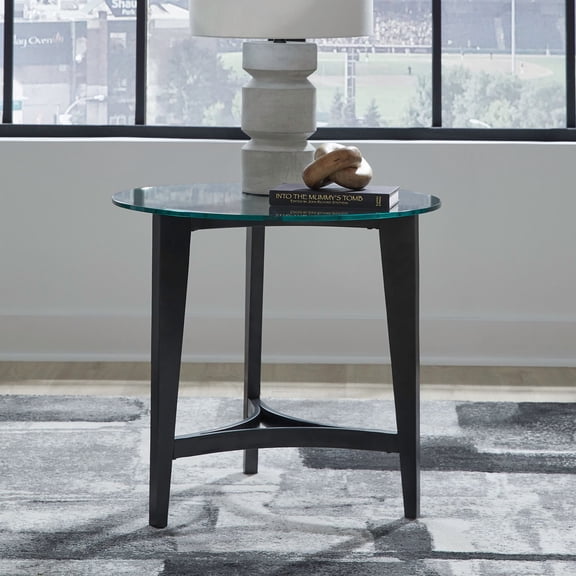 Liberty Furniture Capri Round End Table - Brown