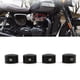 thumbnail image 3 of 4 piezas de de cubierta de motocicleta, bujía, pernos mecanizados, tapas, tornillos, cubierta de tuerca, apto para Negro, 3 of 8