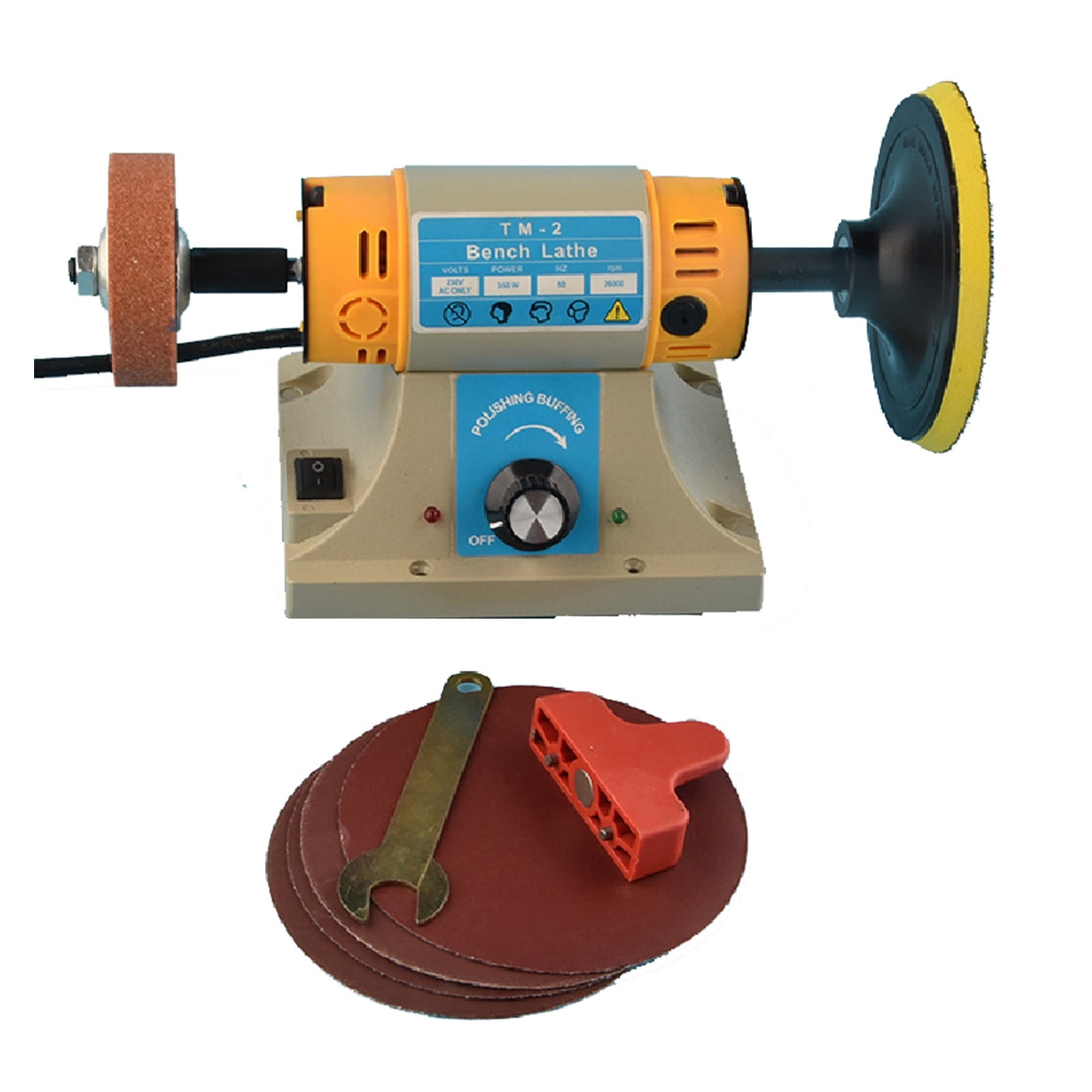 Knife Sharpener Benchtop Electric Grinder Sheep Blade DIY Sander Benchtop Lathe
