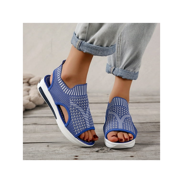 Open toe trainers sales