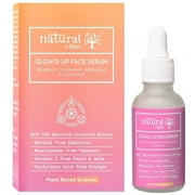 Natural Vibes Glow'd Up Face Serum with Plant Based Niacinamide, Vitamin C for Clear, Youthful and Radiant Skin 30 ml