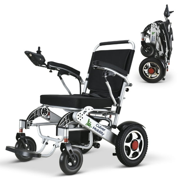 2021 New Folding Ultra Lightweight Electric Power Wheelchair, Airline