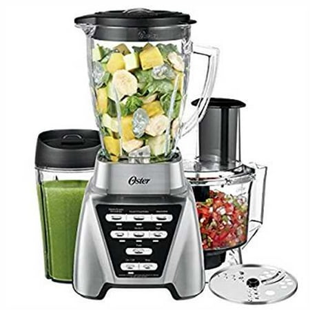 Oster Pro 1200 Blender PLUS Food Processor and Personal Blending Cup, BLSTMB-CBF-000