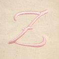 thumbnail image 3 of DALIX Women's Cotton Canvas Tote Bag Large Shoulder Bags Pink Monogram Z, 3 of 8