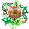16PCS Football Party Decorations Foil and Latex Balloons - Football/Sport Game Birthday Party Supplies Favors