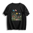 thumbnail image 4 of Women's Tops Clearance Under $5 Large Printed Short Sleeved T-shirt, 4 of 4