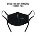 thumbnail image 5 of Cute Face Masks for Kids Child Adjustable Boys Girls Ages 3 to 9 Cotton Poly Washable Reusable 2 Layer Pocket Filter, 5 of 16