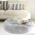 Sanmadrola Dog Bed for Small Dogs, 23in Calming Dogs Bed & Cat Dog