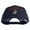 Navy, variant on US Marine Semper Fidelis Design Embroidered Solid Cotton Twill Mesh Prostyle Cap - Navy OSFM