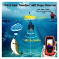 thumbnail image 2 of Portable Fish Finder Handheld Finders Wired Depth Sonar Sensor Transducer for Boat Fishing Sea, 2 of 6