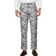 thumbnail image 1 of Pantalones impresos INSPIRE CHIC para hombre, pantalones rectos con estampado de leopardo, 30 negro y blanco, 1 of 5