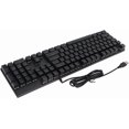 thumbnail image 4 of HUGFEGWE CFTIGIW Clavier Mécanique 104 Touches Interrupteur Bleu RVB USB Résistant à l'Usure Anti-Rayures Clavier de Jeu Blanc Gris Clavier de Jeu Mécanique Clavier Mécanique Interrupteur Bleu Jeu Mécanique CA919-124684, 4 of 8