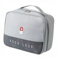 thumbnail image 1 of 5x Bolsa De Primeros Auxilios Bolsa De Almacenamiento Bolsa De Supervivencia De Emergencia Para Senderismo Gris L, 1 of 8