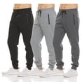 thumbnail image 1 of Joggers de Buzo PURE CHAMP Paquete de 3 con Forro Polar y Cierre, 1 of 5